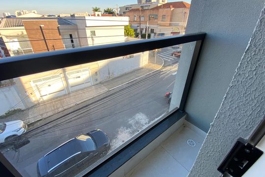 Varanda do Quarto de apartamento para alugar com 2 quartos, 55m² em Vila Libanesa, São Paulo