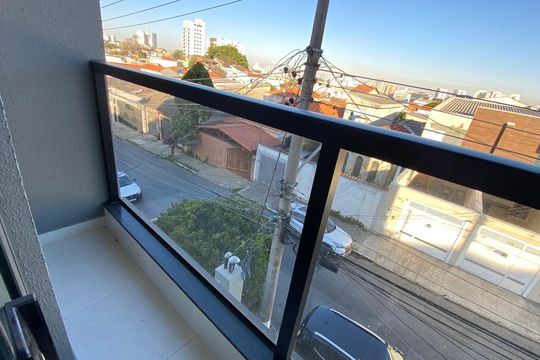 Varanda do Quarto de apartamento para alugar com 2 quartos, 55m² em Vila Libanesa, São Paulo