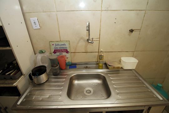 Cozinha de apartamento à venda com 3 quartos, 90m² em Vila Kosmos, Rio de Janeiro
