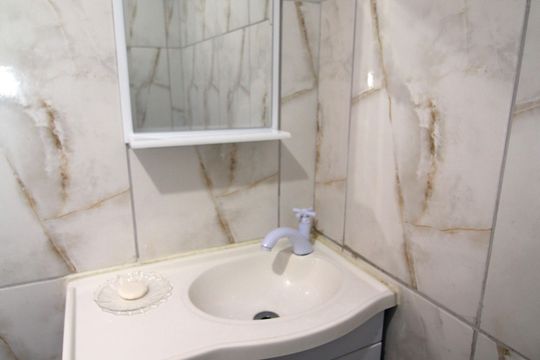 Banheiro de apartamento à venda com 3 quartos, 90m² em Vila Kosmos, Rio de Janeiro