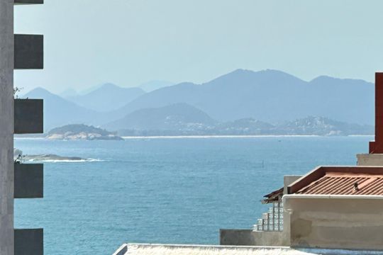 Suíte 01 Sacada Vista de apartamento à venda com 3 quartos, 180m² em Copacabana, Rio de Janeiro