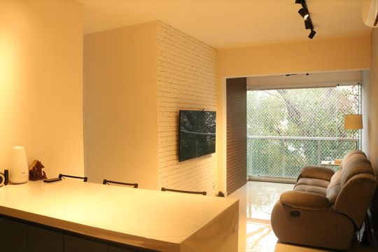 Sala de apartamento para alugar com 2 quartos, 54m² em Lapa, São Paulo