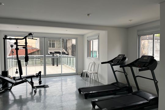 Área comum - Academia de apartamento para alugar com 2 quartos, 54m² em Lapa, São Paulo