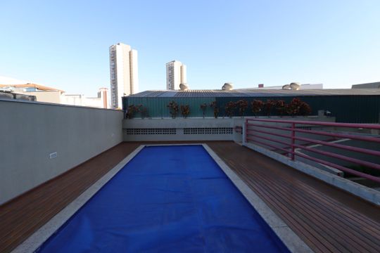 Área Comum - Piscina de apartamento à venda com 2 quartos, 60m² em Casa Branca, Santo André