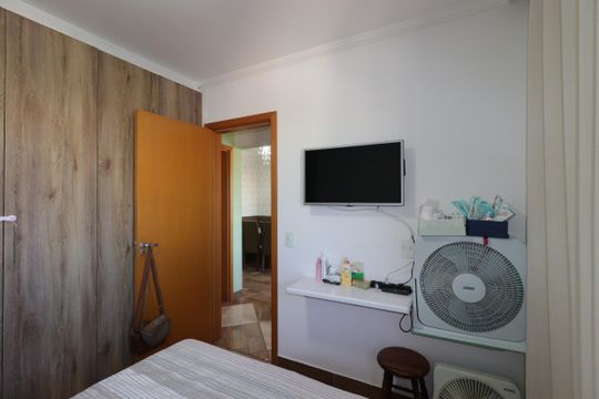 Suíte de apartamento à venda com 2 quartos, 60m² em Casa Branca, Santo André