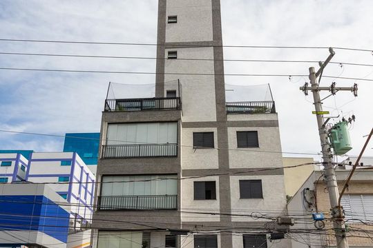 Fachada de apartamento à venda com 1 quarto, 28m² em Vila Santana, São Paulo