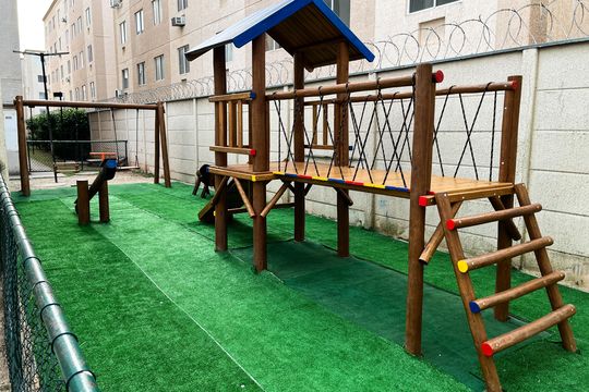 Área comum - Playground de apartamento para alugar com 2 quartos, 41m² em Guaratiba, Rio de Janeiro