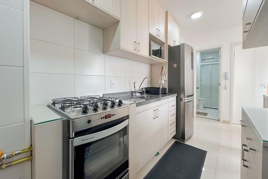 Cozinha de apartamento para alugar com 2 quartos, 34m² em Cambuci, São Paulo