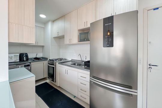 Cozinha de apartamento para alugar com 2 quartos, 34m² em Cambuci, São Paulo