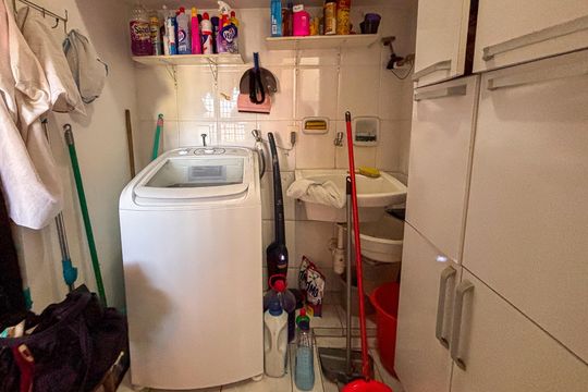 Área de Serviço de apartamento à venda com 2 quartos, 76m² em Jardim Paulista, São Paulo