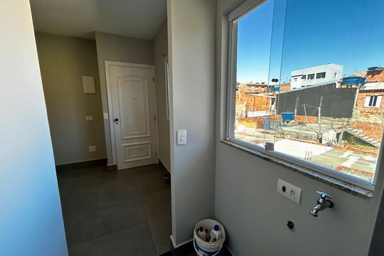 Área de serviço de apartamento para alugar com 1 quarto, 38m² em Jardim Rosa de Franca, Guarulhos