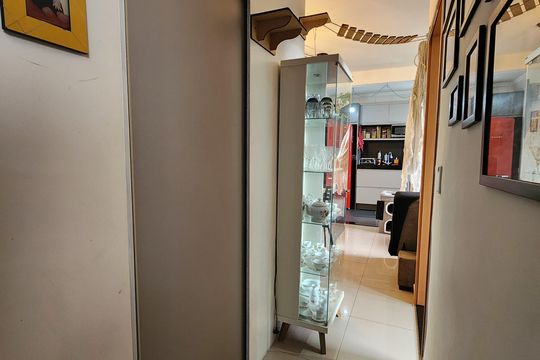 Corredor de apartamento à venda com 1 quarto, 48m² em Vila Rosa, Novo Hamburgo