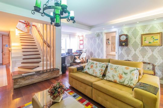 Sala de apartamento à venda com 3 quartos, 280m² em Santana, Porto Alegre