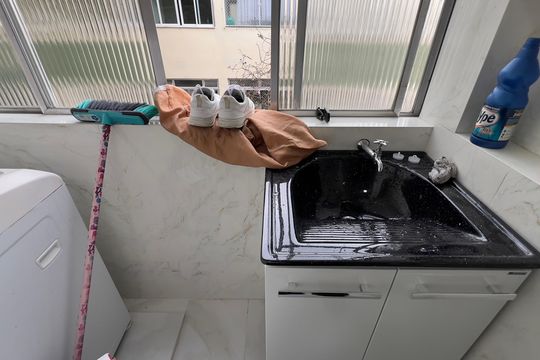 Área de Serviço de apartamento à venda com 3 quartos, 60m² em Pinheiros, São Paulo