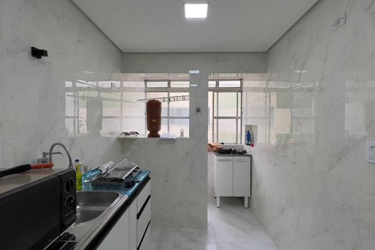 Cozinha de apartamento à venda com 3 quartos, 60m² em Pinheiros, São Paulo