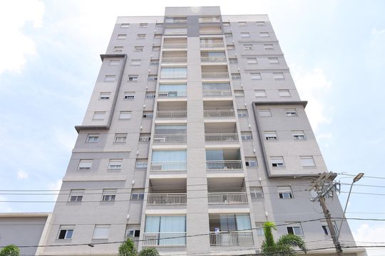 Fachada do condomínio de apartamento à venda com 2 quartos, 68m² em Vila Jacuí, São Paulo