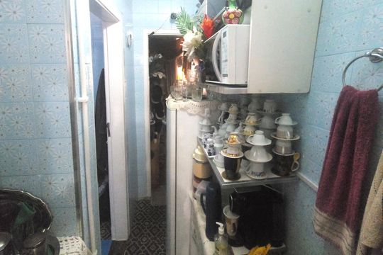 Cozinha de kitnet/studio à venda com 1 quarto, 32m² em Campos Elíseos, São Paulo