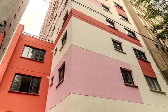 Fachada de apartamento à venda com 1 quarto, 48m² em Vila Buarque, São Paulo