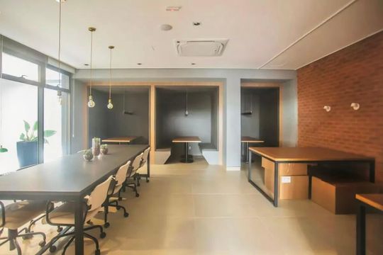 Área comum de kitnet/studio para alugar com 1 quarto, 25m² em Vila Clementino, São Paulo