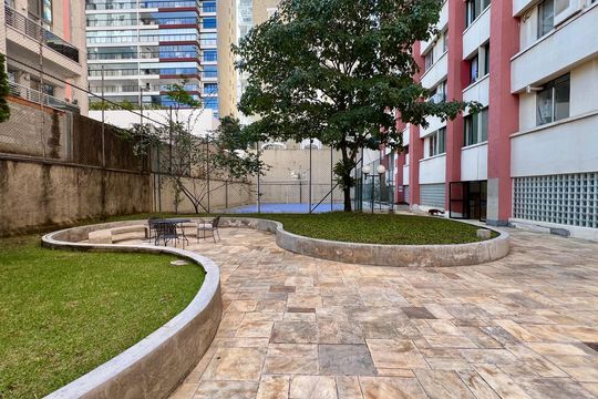 Área comum de apartamento à venda com 3 quartos, 134m² em Cerqueira César, São Paulo