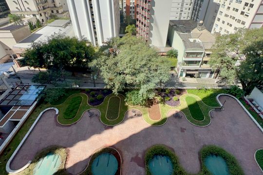 Vista da Sala de apartamento à venda com 3 quartos, 134m² em Cerqueira César, São Paulo