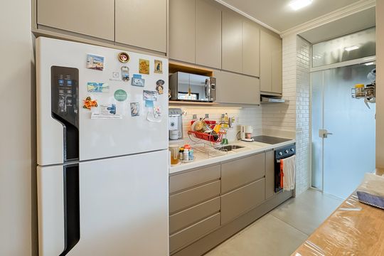 Cozinha de apartamento à venda com 2 quartos, 91m² em Vila Mariana, São Paulo