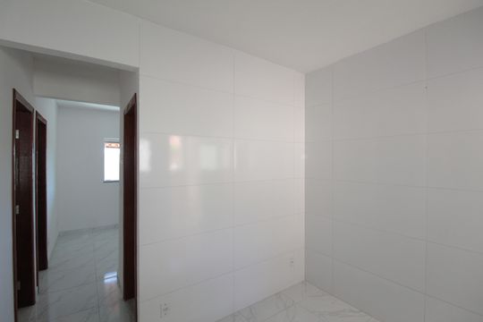 Cozinha de casa para alugar com 2 quartos, 60m² em Santa Martinha, Ribeirão das Neves