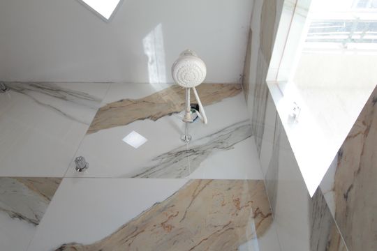 Banheiro Social de casa para alugar com 2 quartos, 120m² em Santa Martinha, Ribeirão das Neves