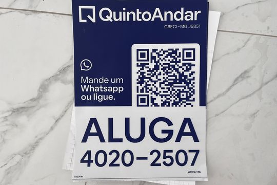 Plaquinha Instalada de casa para alugar com 2 quartos, 120m² em Santa Martinha, Ribeirão das Neves