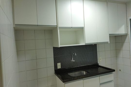 Cozinha de apartamento para alugar com 2 quartos, 50m² em Parque Maria Domitila, São Paulo