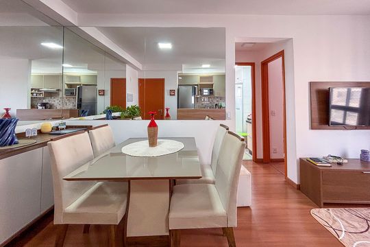 Sala de Jantar de apartamento para alugar com 2 quartos, 47m² em Jardim Boa Vista (zona Oeste), Osasco