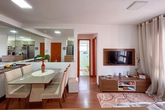 Sala de Jantar de apartamento para alugar com 2 quartos, 47m² em Jardim Boa Vista (zona Oeste), Osasco