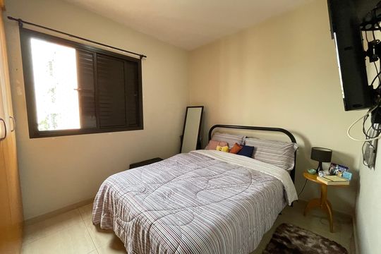 Suíte de apartamento à venda com 3 quartos, 84m² em Jardim das Vertentes, São Paulo
