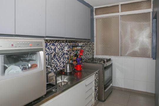 Cozinha de apartamento à venda com 3 quartos, 110m² em Perdizes, São Paulo