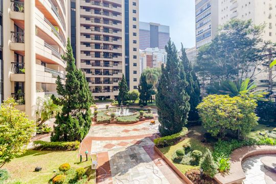 Vista de apartamento à venda com 4 quartos, 156m² em Jardim Paulista, São Paulo