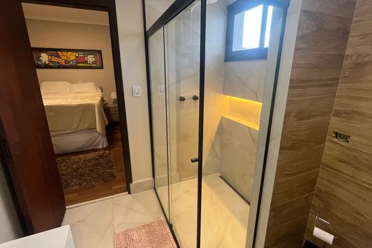 Banheiro Suíte 1 de casa à venda com 5 quartos, 1000m² em Chácara Primavera, Campinas