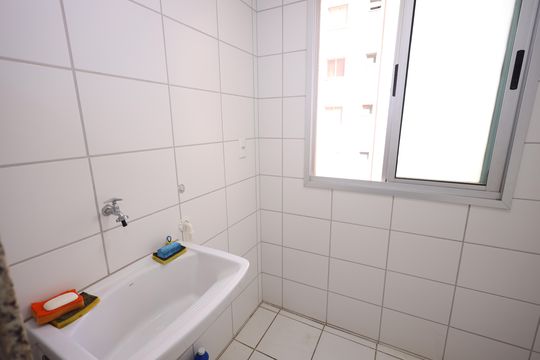 Área de Serviço de apartamento à venda com 2 quartos, 63m² em Residencial Eldorado, Goiânia