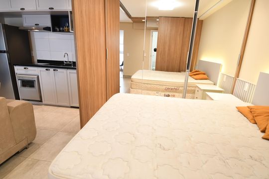 Quarto de kitnet/studio à venda com 1 quarto, 49m² em Centro, Campinas