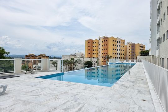 Área comum - Piscina de apartamento para alugar com 3 quartos, 71m² em Jardim California, Jacareí