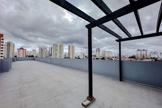 Área comum de apartamento para alugar com 1 quarto, 42m² em Vila Bertioga, São Paulo