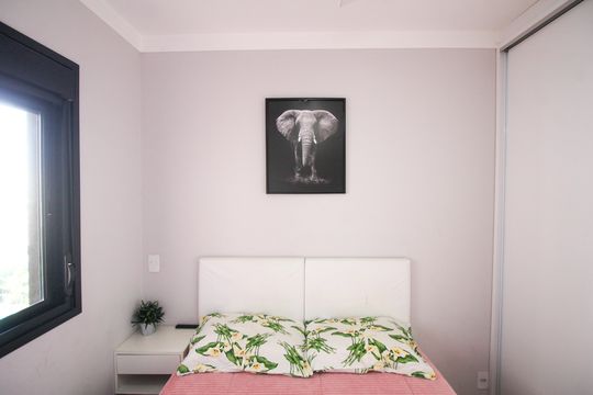 Quarto 1 de apartamento para alugar com 2 quartos, 49m² em Brás, São Paulo