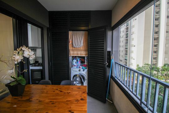 Varanda de apartamento para alugar com 2 quartos, 49m² em Brás, São Paulo
