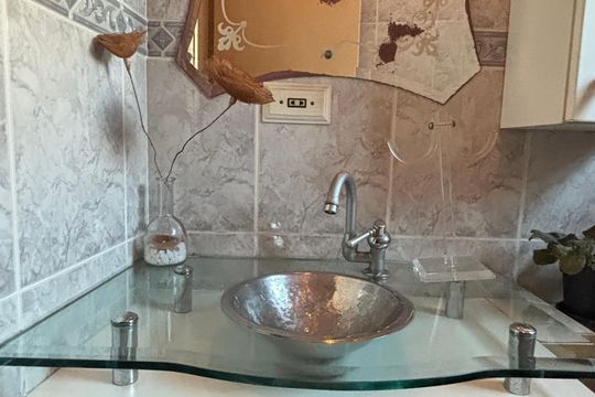 Banheiro da Suíte de casa para alugar com 3 quartos, 198m² em Jardim Ipanema, Santo André