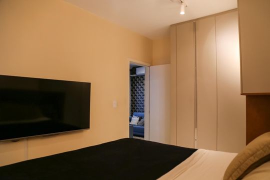Quarto 1 de apartamento para alugar com 2 quartos, 52m² em Village Terras de Indaiá, Indaiatuba
