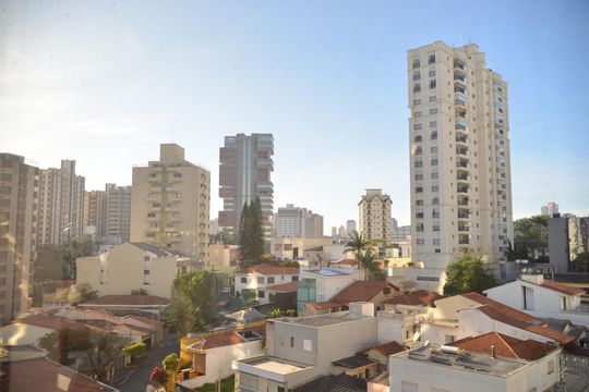 Varanda da Sala de apartamento à venda com 2 quartos, 77m² em Jardim Bela Vista, Santo André