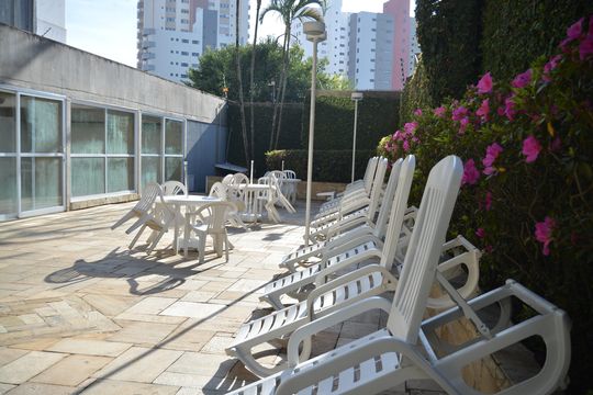 Área comum - Piscina de apartamento à venda com 2 quartos, 77m² em Jardim Bela Vista, Santo André