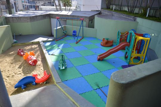 Área comum - Playground de apartamento à venda com 2 quartos, 77m² em Jardim Bela Vista, Santo André