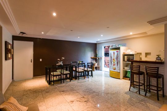 Área comum de apartamento à venda com 1 quarto, 48m² em Vila Andrade, São Paulo