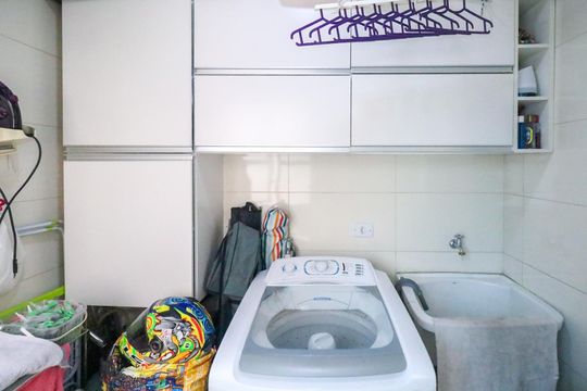 Área de Serviço de apartamento à venda com 2 quartos, 69m² em Santa Paula, São Caetano do Sul