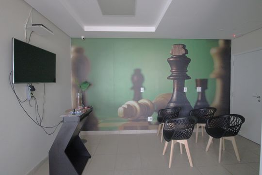 Área comum de apartamento à venda com 2 quartos, 61m² em Vila Isa, São Paulo